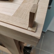 Rainure pour maintenir les extrémités de la boîte