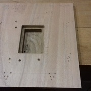 montage d'usinage pour la défonceuse