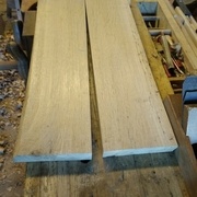 je décide de laisser une forme cintré sur le côté ! et un écartement entre les deux pour "aéré"