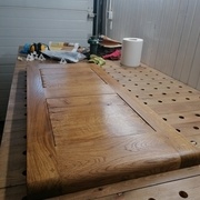 2 couches de cire appliquées