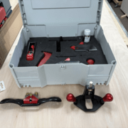 Valise RALI Systainer complète — 3 rabots suisses sans affûtage