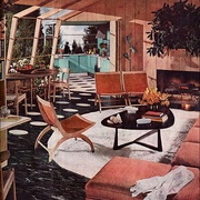 Intérieur atomic age 1961