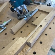 Rainures à la défonceuse