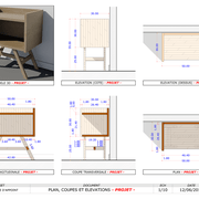 Fiche Plan, Coupes et Elevations