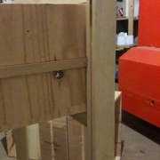 Premier tiroir en place.