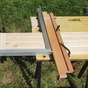 Positionnement du gabarit avec une équerre