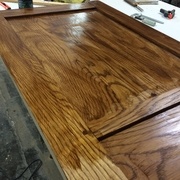 Teinte cire au coton