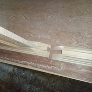 ASSEMBLAGE A FLOTTAGE EXTÉRIEUR COUPE D'ONGLET