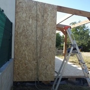 premier panneau posé