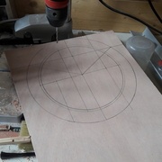 Création d'un gabarit pour faire le support du bol