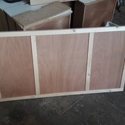 Le fond, montage à blanc