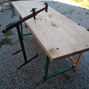 Sciage de l'emplacement de l'évier