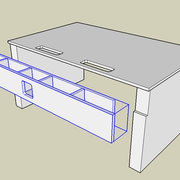 Les rangements arrière