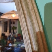 un coup de ciseau à bois