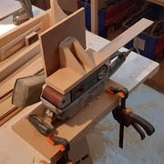 Calibreuse maison pour les planchettes.