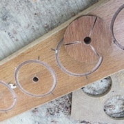 Placement de repères en utilisant un gabarit