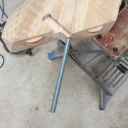 Détail de la coupe à crochet