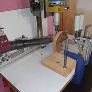 Montage sur plateau tournant