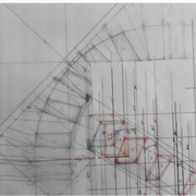 Alignement de la vue en plan et de l'élévation pour obtenir la section N-N'