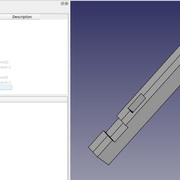 Deuxième version du pied, les étapes sont mieux pensées que pour la première version mais je n'ai pas encore mis les vis.
