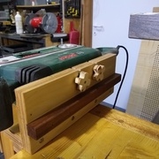 Fixation par 2 papillons