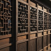Parois  portes traditionnelle chinoise https://www.pinterest.fr
