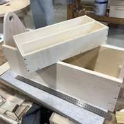 baladeause en CP de bouleau avec la partie amovible retirée