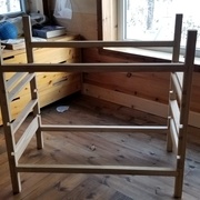 La structure assemblée.