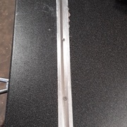 Rail installé