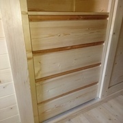 "Poignées" de tiroir