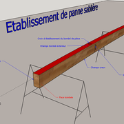 fig 4 Etablissement d'une panne sablière