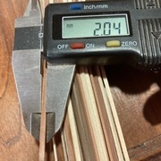 largeur du nouveau filet de poirier