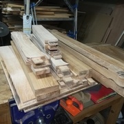 Prêt pour le ponçage et l'assemblage