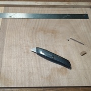 position pour couper les languettes en carrés