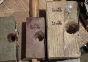 Outils à tailler les tenons ronds