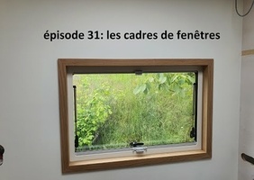 Cadre fenêtre pour camping car.