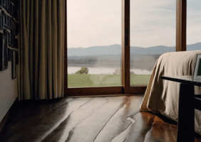 Parquet suivant la courbe naturelle des bois