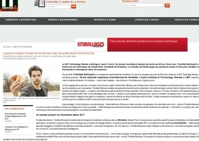 Le bois et la techno