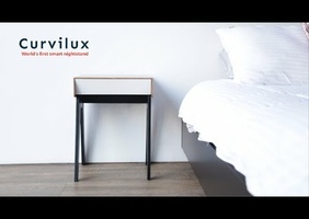 Curvilux une table de nuit connecté et plus