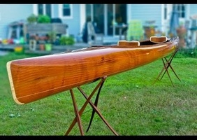 Un Kayak en ébénisterie de grande classe...