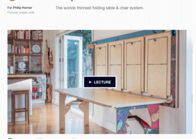 La table pliable pour appartement parisien ?