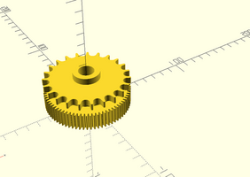 Dessin 3D Roue dentée 149701710 pour  LUREM C2000