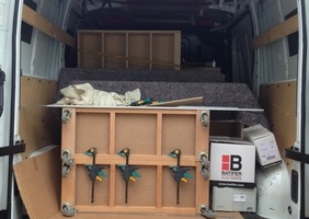 Une petite idée pour mieux exploiter le volume d'une camionnette