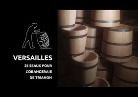 Versailles : des seaux pour les orangers