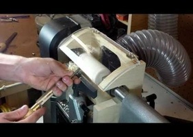 Capteur de copeaux pour tour à bois