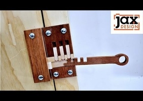 Serrure en bois