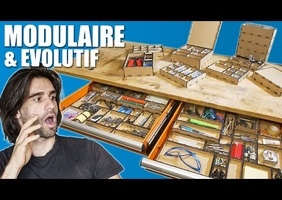 Boîte rangement CNC laser