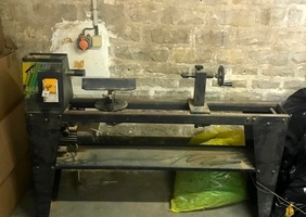 Combiné Lurem, tour à bois Lurem et Presse à plaquer en vente