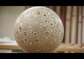 Sphere en contreplaqué