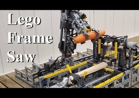 Scierie ....à carotte ....  en Lego ...